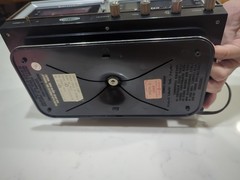Vintage Zenith Clock Radio Circle of Sound R472 AM/FM Solid State Tested Works