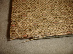 Vintage Tweed Speaker Covers from 1960s Magnavox Console approx 16×8
