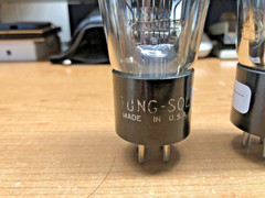 Matched Pair 45 Tubes RCA & Tung-Sol Tested 25/26mA @250V SET Audio