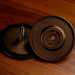 2X Bronze NAB DIN Trident Turntable Base–Revox A77 B77 STUDER A67 B67 A807 A810