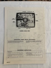 Vintage Sams Photofact Schematic 7-1964 J.C. PENNEY MODELS 17P162A, U 17P162 A