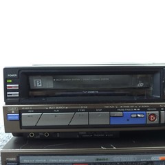 Aiwa AV-50M Beta Hi-Fi VCR Recorder Stereo Integrated Amplifier SV50M UNTESTED