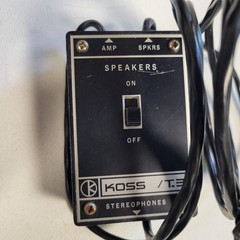 Vintage KOSS ESP-6 ELECTROSTATIC STEREOPHONES Headphones with Case esp 6 Tested