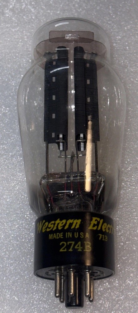 Western Electric 274B Vacuum Tube TV7 Tested NOS 713 Date Code