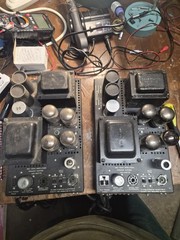 Pair Of Bogen MO-100a 100 Watt Monoblock Tube Amps, Untested, All Tubes Included