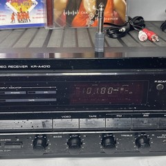 TESTED 1980’s Kenwood KR-A4010 AV AM/FM Stereo Analog Receiver w/ Phono Input