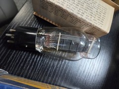 NOS PHILCO Type # 50 Single Black Plate Vacuum Tube Tested TV7D/U