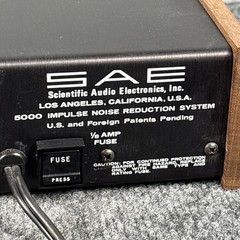 SAE 5000 Impulse Noise Reduction System For Vinyl Records PARTS/REPAIR
