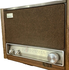 Vintage SONY ICF-9640W AM/FM Radio Tested Working