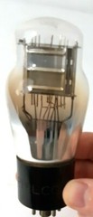 S7 Philco Type 27 TV-7 Tube Black Plate Untested