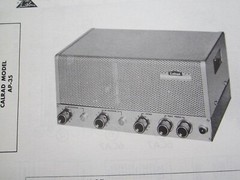 CALRAD AP-35 AMP AMPLIFIER PHOTOFACT