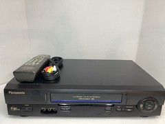 Panasonic VCR Plus PV-V4601 Blue Line 4 Head Hi-Fi Stereo Omnivision w/ Remote