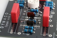 Pair 2pcs Dynaco Mark III mk3 6AN8 driver assembled board
