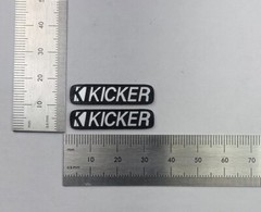 Kicker Speaker Badge Pair Logo Emblem Name Plate Custom Made IN USA🇺🇸