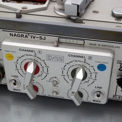 NAGRA IV-SJ, Tape recorder 1972 Track Full Track Open Reel Player dust cover ☆☆