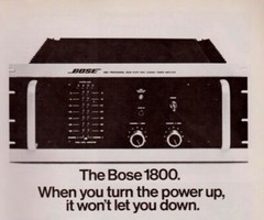 Bose 1800 Amplifier Restoration Kit repair service fix recap capacitor