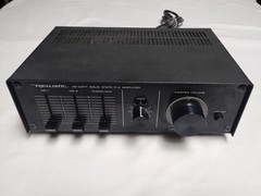 Realistic 35 Watt Solid State P.A. Amplifier Model 32-2027 Works For 2 Mics!