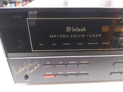 McIntosh MR7082 AM/FM Tuner Digital Display Stereo Radio Hi-Fi Audio Tested
