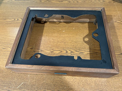 Dual Turntable Parts – Plinth (Wood, Tapered Sides)