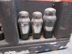 ESTATE* VINTAGE UNKNOWN UGLY AMPRO TUBE AMP ~ PARTS /FIX