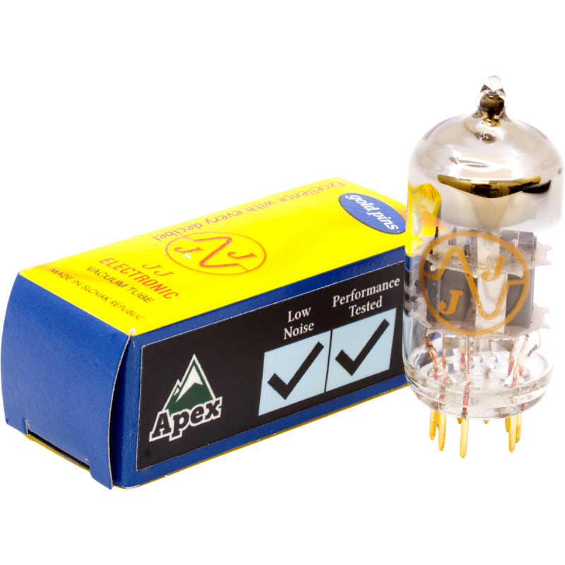 6922 / E88CC, JJ Electronics, Apex Performance Tested, Gold Pin, Preamp