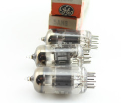 New NOS Tubes Qty 3 GE 5AN8 Matched Tri & 1958 Date Codes O Getter Made in USA