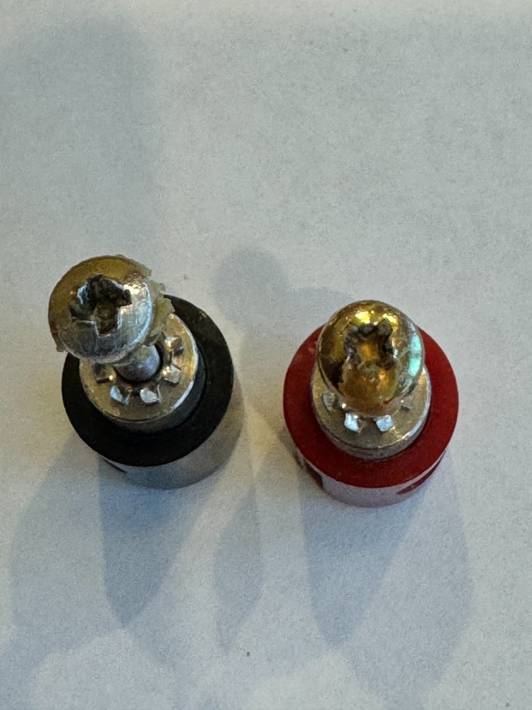 Pioneer HPM 100, 60, 40 Speaker Terminal Posts Red & Black , HPM-150 , CS Series