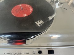Sansui FR-D3 Turntable Vintage with Hood – Tested- Works Excellent (EZS004498)
