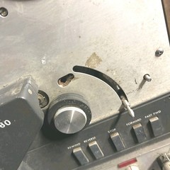 AKAI Cross-Field X-360 Reel to Reel Tape Recorder Open Reel Wood Case For Parts