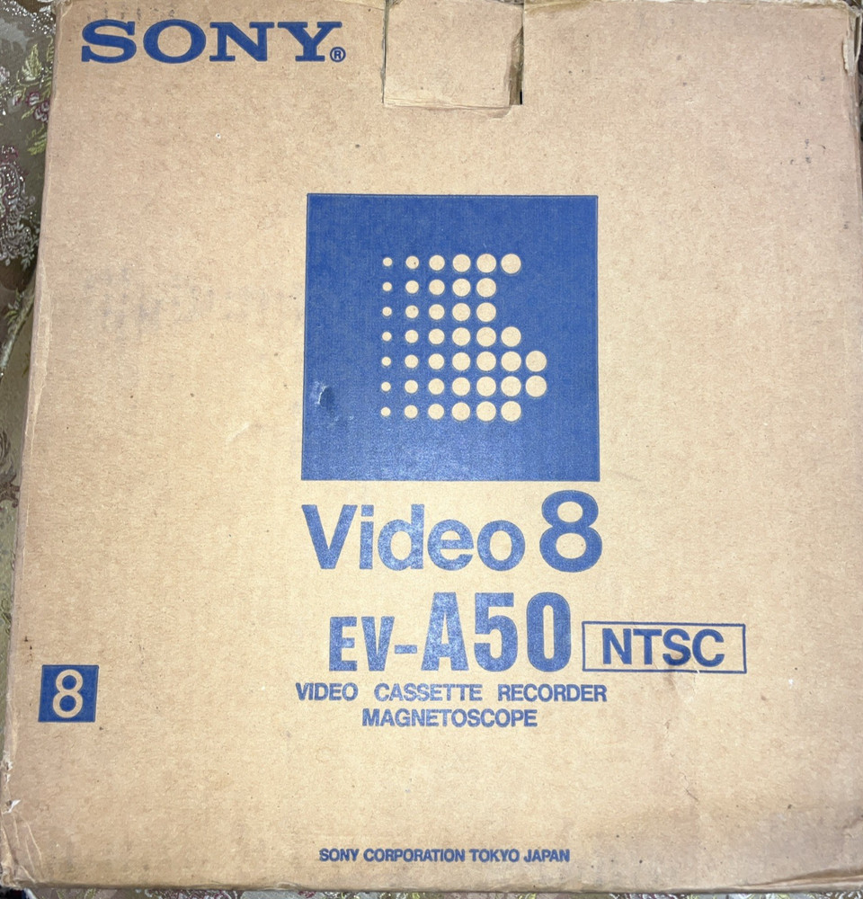 SONY VIDEO 8 EVA50 NTSC CASSETTE RECORDER G2U