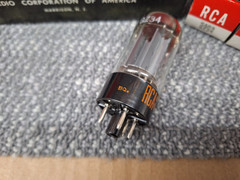 5AR4 GZ34 Vacuum Tube RCA NOS mullard great britain 4 notch