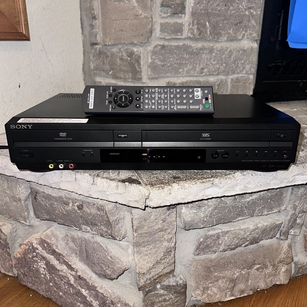 Near Mint Tested Sony SLV-D380P DVD/VHS Combo Player VCR Recorder + Remote