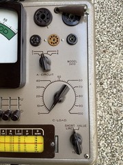 Working Triplett Model 3413-A Tube Tester
