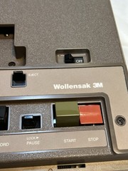 Wollensak 3M Cassette Tape Recorder For Film Projector Recording 2851AV