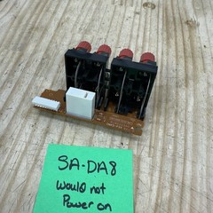 Technics SA-DA8 SA-DA10 Parts READ DESC – Speaker Output Binding Posts Board