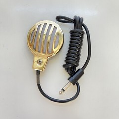 VTG 60s Made In Japan Clip On Microphone Portable Mic 3.5mm Aux Plug