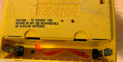 1970’s Panasonic Dynamite Plunger Portable Yellow 8 Track Player No Cord RQ-830S