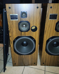 Vintage Pioneer Speakers CS-C7001 Both Tested Both Sound Great