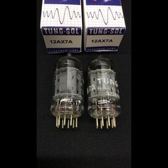 MATCHED PAIR TUNG SOL 12AX7A (ECC83) Vintage Audio Amp VACUUM TUBES 10.9826