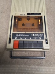 Vintage Califone 3430AV Auto Stop Cassette Recorder Audio Tape Player *Working*