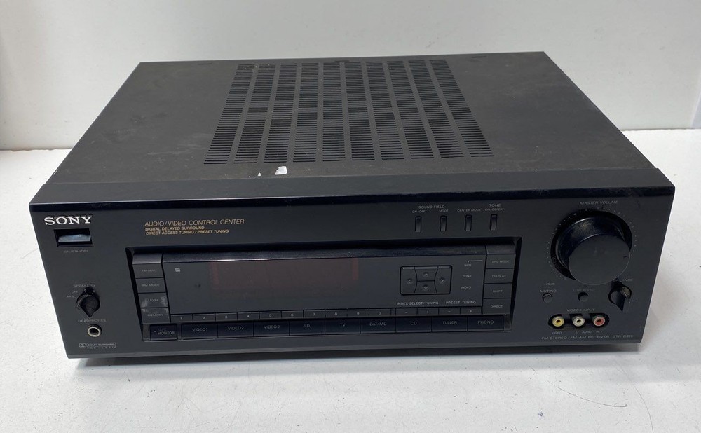 Vintage Sony STR-D915 AM/FM Stereo Receiver Audio Video Control Center Tested