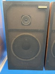 Vintage Pioneer CS-G103 50-Watt 6Ω 2-Way Stereo Floor Speakers (2) WORKING