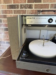 🍊Vintage 1960s Zenith Stereophonic Record Player All Transistor | Model SA55