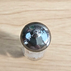 12AU7 SIEMENS ECC82 CHROME PLATE VINTAGE TUBE NOS (1962) *eTracer #SIE2L1