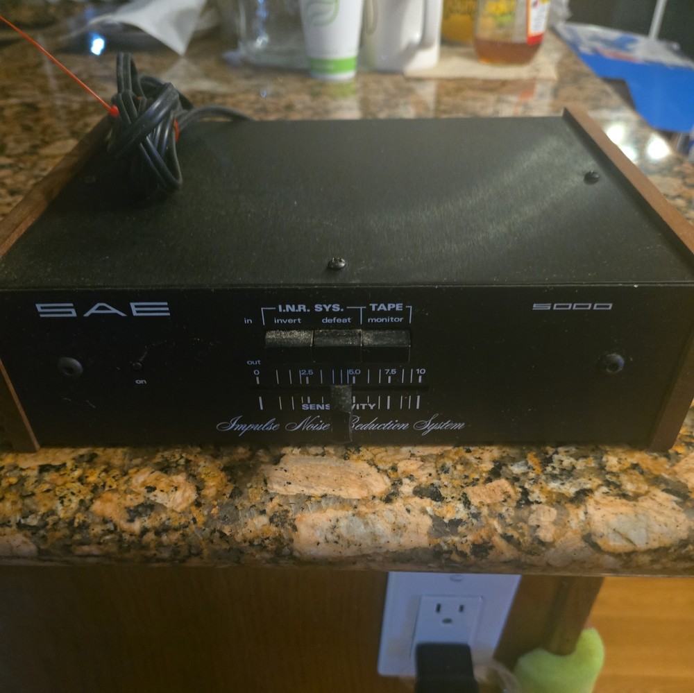SAE 5000 Impulse Noise Reduction System Vintage Hi-Fi Audio Processor
