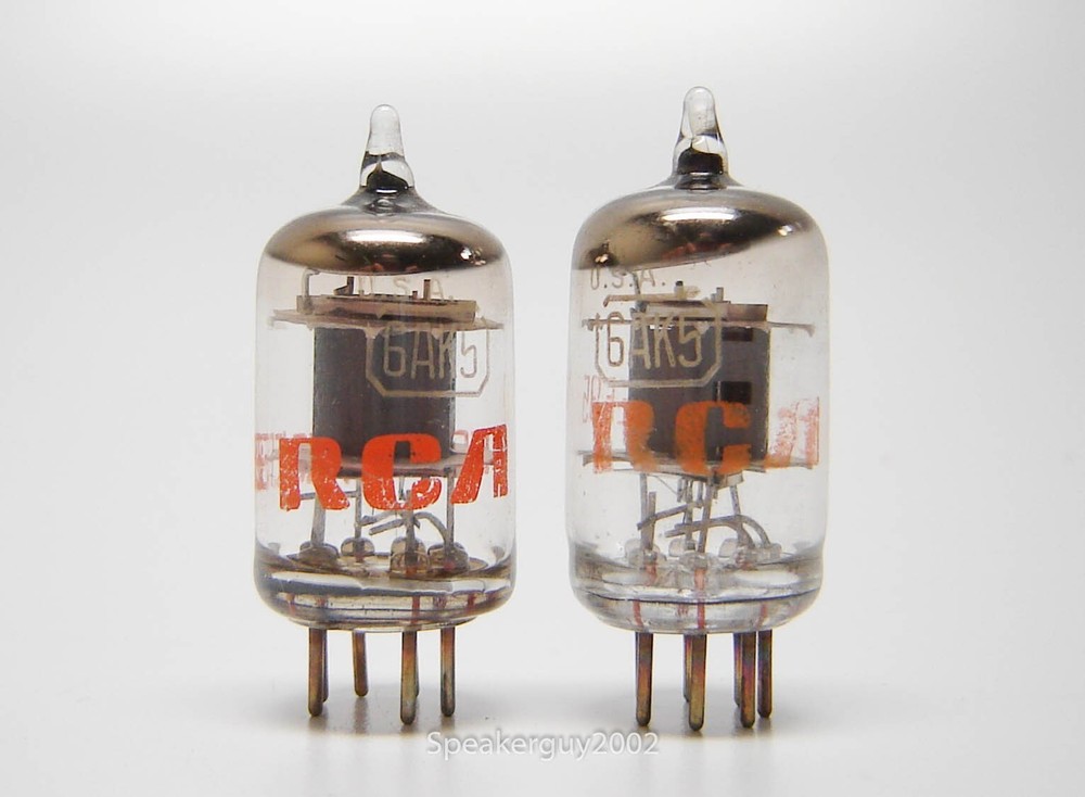 2 – RCA Vacuum Tubes / 6AK5 – EF95 / KT1