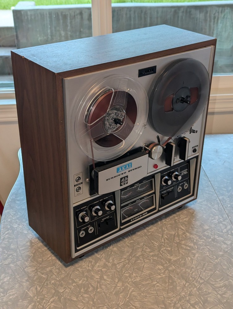 AKAI 1730D SS STEREO QUAD REEL TO REEL DECK