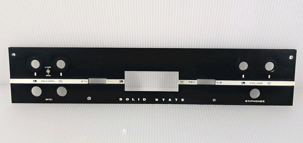 Akai X-300 Reel to Reel BOTTOM PANEL