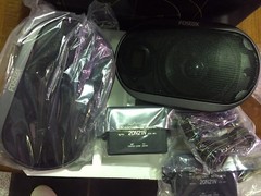 Fostex RP1 Car Speaker 2WAY Pair RP Planar Tweeter Carbon Fiber Woofer Japan