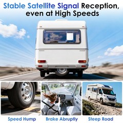 Ubeesize Starlink Mini Mount Suction Cup Car Window Sunroof Bracket Compatible